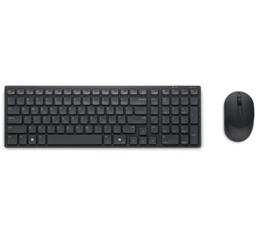 Комплект Dell Pro Compact Silent Keyboard and Mouse KM555, Black (580-BBWJ)