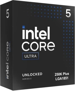 Процесор Intel Core Ultra 5 250K Plus (LGA1851), Box, 18x3.3 ГГц (BX80768250K)