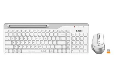Комплект A4Tech Fstyler FB2535C, Icy White, клавиатура+мышь, USB