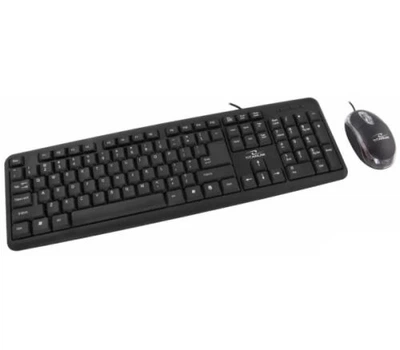 Комплект Esperanza Titanum TK106UA, Black, USB, клавиатура+мышь