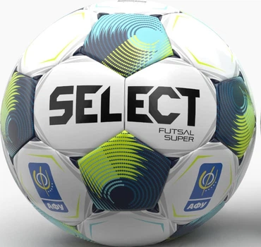 М'яч футзальний Select Futsal Super Fifa v26 білий, синій 4