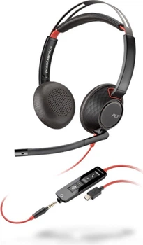Навушники HP Poly Blackwire C5220 USB-C/A and 3.5mm Stereo (8X231A6)