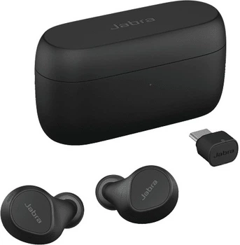 Навушники Jabra Evolve2 Buds USB A MS with Wireless Charger Black (20797-999-989)