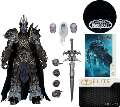 Игрушка Варкрафт Король-Лич World of Warcraft Elite Edition The Lich King Deluxe Action Figure McFarlane Toys