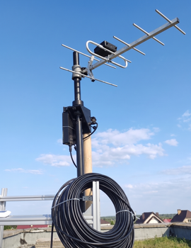 1-осевой поворотный механизм для антенн ретрансляторных усилителей fpv дронов квадрокоптеров БПЛА беспилотников и других систем 5644709500000
