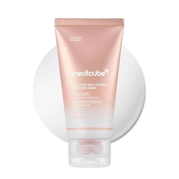 Тонізуюча колагенова маска-плівка Medicube Collagen Milk Toning Wrapping Mask 75 ml