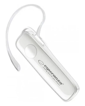 Гарнитура Bluetooth Esperanza Celebes White, Bluetooth 4.2, microUSB, 50 мАч, 3.5 час