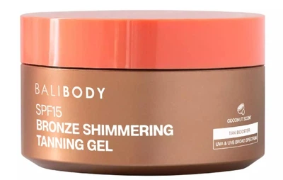 Гель для засмаги з шимером Bali Body Shimmering Tanning Gel SPF15 150 мл
