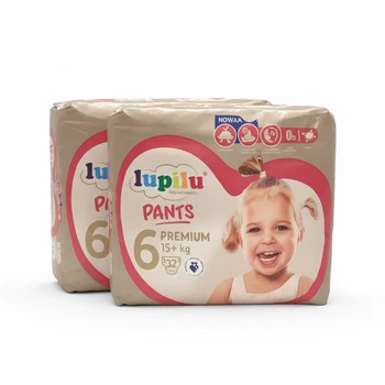 Підгузки-трусики Lupilu Premium Pants Розмір 6 (15+ кг) 64 шт набір 2 упаковки по 32 шт