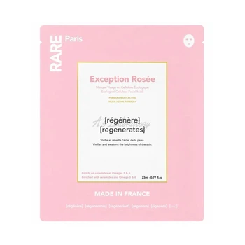 Відновлююча тканинна маска для обличчя з церамідами RARE Paris Exeption Rosee Regenerating Face Mask (23 ml)