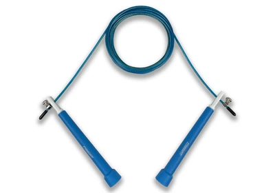 Скакалка скоростная ProDobro Speed Cable Rope 3 м сталь ПВХ синяя