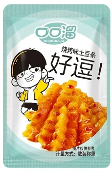 Снек Латяо Koukouliu Wolf Tooth Potatoes гострий