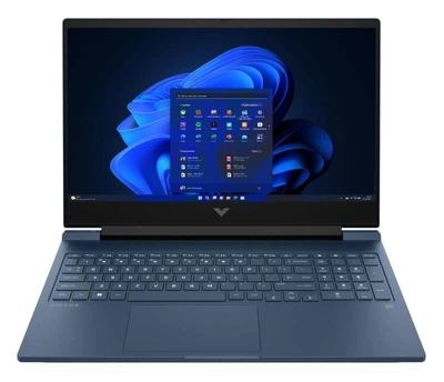 Ноутбук HP Victus 16 / AMD Ryzen™ 5 7640HS / 16 GB ОЗП DDR5 / Накопичувач 1000 GB / NVIDIA GeForce RTX3050, 6 ГБ GDDR6 / 144 Гц / матовий, LED, IPS / Intel UHD Graphics синій - Уцінка