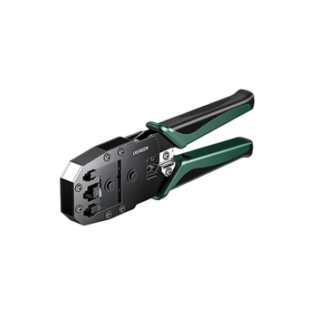 Обтискні кліщі Ugreen кримпер для обтискання конекторів RJ45 RJ12 RJ11 RJ10 RJ9 Green (NW304)