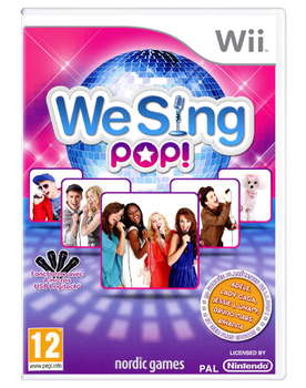Игра Nintendo Wii We Sing Pop! Europe Английская Версия Б/У