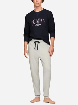Пижамный лонгслив мужской хлопковый Tommy Hilfiger 45984041 M Синий (1160053574)