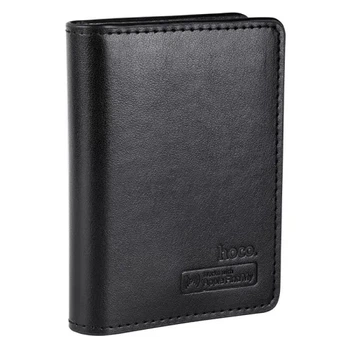 Картхолдер-поисковый трекер HOCO E91F Tiger Smart Anti-Lost Card Holder Wireless Charging с поддержкой Apple Find My