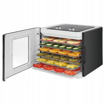 Сушилка для фруктов и овощей 6 секций 35-70°C для кухни Clatronic FK-0133