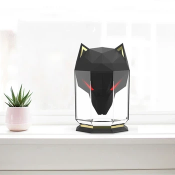 Увлажнитель воздуха, портативный аромадифузор Kinscoter Guardian Wolf SH-L162 650 мл, Black