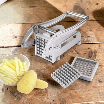 Машинка для нарізування картоплі соломкою Potato Chipper картоплерізання овочерізка мультирізка