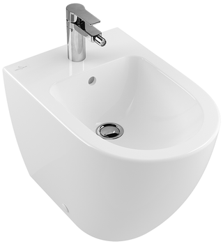 Підлогове біде VILLEROY & BOCH SUBWAY 2.0, білий/глянсовий, кругла