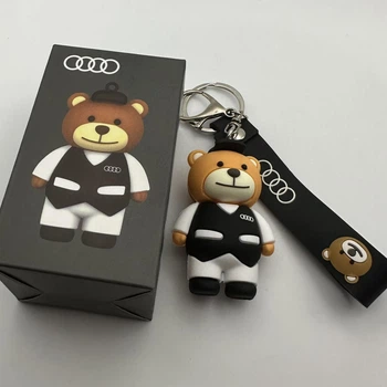 Брелок АУДІ AUDI Ведмедик