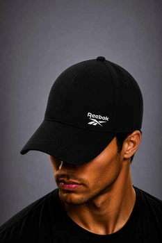 Мужская кепка из стреч-коттона - RB (one-size) Черно-белый