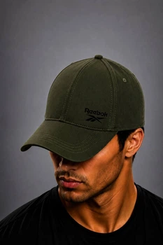 Мужская кепка из стреч-коттона - RB (one-size) Хаки