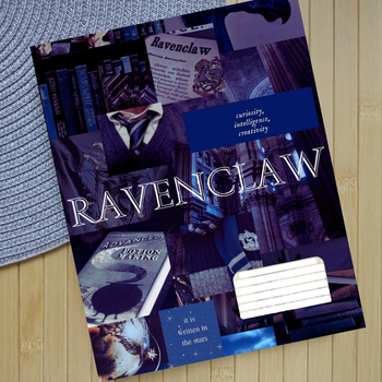 Тетрадь Гарри Поттер Рейвенклов Harry Potter Ravenclaw клетка 18 листов (30914)