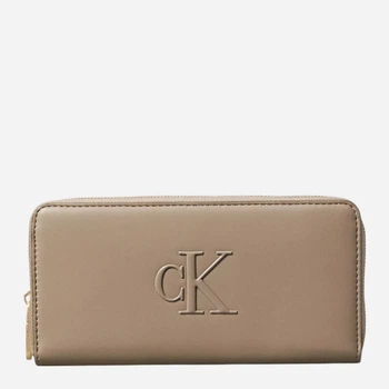 Кошелек женский из искусственной кожи для карточек Calvin Klein 917302490 Бежевый (1159999591)
