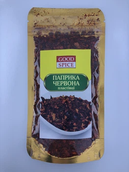 Паприка червона пластівці 50 г Good spice