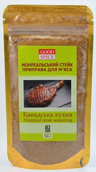 Стейк Монреальський приправа для м'яса канадська кухня 50 г Good spice