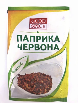Паприка красная хлопья 8 г Good spice