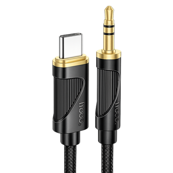 Аудіокабель Hoco UPA30 USB Type-C – 3.5 мм AUX Hi-Fi DAC 1 м