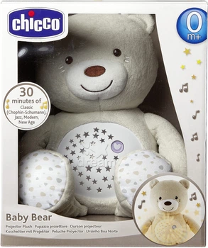 Lampka nocna projektor Chicco First Dreams Miś Beżowa (8058664106349)