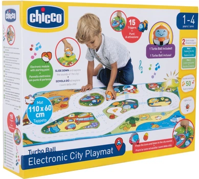 Elektroniczna mata Chicco Miasto Turbo Ball (8058664148714)