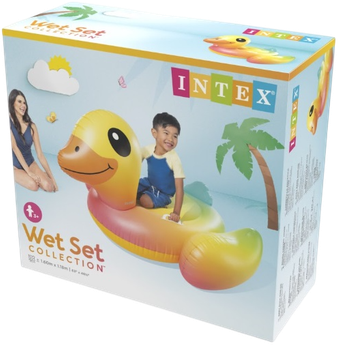 Надувний матрац Intex Качка 57556 (6941057403007)
