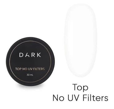 Топ без липкого слоя без УФ-фильтров DARK Top No UV Filters 30 мл