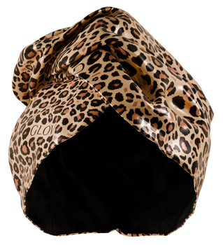 Turban do włosów Glov z mikrofibry dwustronny Cheetah (5907440748880)