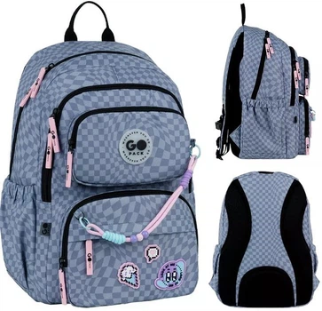Рюкзак шкільний GoPack Education Pixel Mood 42x30x19.5 см 14 л (GO26-120M-2)