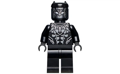 Конструктор LEGO Black Panther - Dark Silver Armor, White Eyes 1 деталей (sh0807)