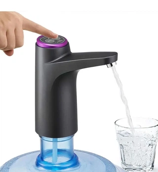 Помпа для води акумуляторна ePump Smart Touch, Чорна / Автоматична бездротова помпа на бутиль