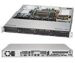 Серверний корпус 1U 350W CSE-813MFTQC-350CB SUPERMICRO (CSE-813MFTQC-350CB)