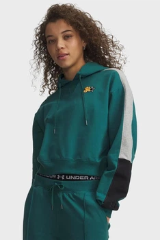 Кофта женские Under Armour Sport Terry Trend Hoodie S Зелений 6009705-338