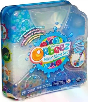 Ігровий набір для створення слаймів Spin Master Orbeez Mixin' Slime Set 2500+ кульок слайм антистрес світяться в темряві (SKU-282)
