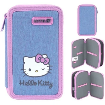 Пенал Kite 2 від., без наповнення 623 Hello Kitty HK26-623
