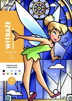 Розмальовки disney за номерами Zagadkowe rysunki антистрес арт терапія велика розмальовка дитяча дісней по цифрам для дітей дівчаток хлопчиків дорослих Witraże Vitraux tome 2