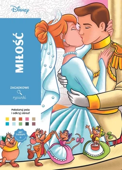 Розмальовки disney за номерами Zagadkowe rysunki антистрес арт терапія велика розмальовка дитяча дісней по цифрам для дітей дівчаток хлопчиків дорослих Milosc Love stories