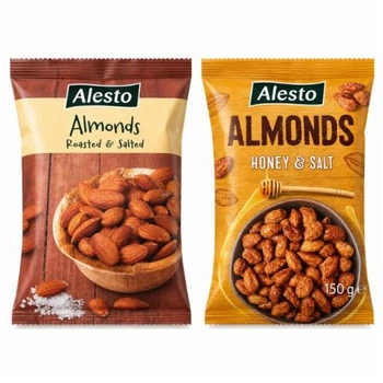 Мигдаль Alesto Roasted&Salted/Honey Salt - 150 g