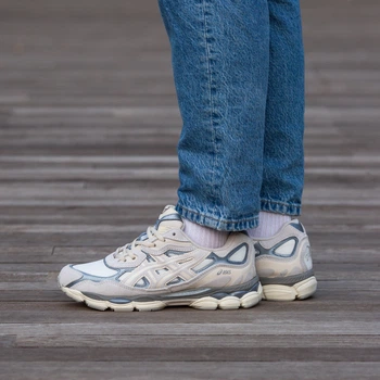 Кросівки чоловічі Asics Gel NYC Grey Beige 42 (1707-767914)